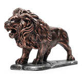 Leao Bronze Base Prata