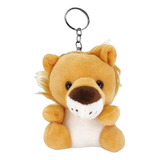 Leão De Pelucia Chaveiro Para Bolsas Mochilas Estojo