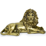 Leao Estatueta Decorativa Escultura