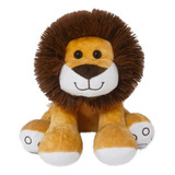 Leãozinho De Pelúcia Leão 25cm Primeira Infância Multikids