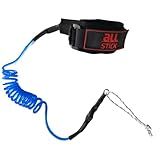 Leash Bodyboard 6mm Biceps Ou 5mm Punho Leach Bodyboard Profissional E Regulável -Azul- Punho -5mm--