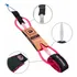 Leash Force One 6'6'' X 7mm - Surf Moulded Line - Wet Dreams Cor Pink