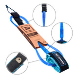 Leash Force One 6 6 X 7mm Surf Moulded Line Wet Dreams Cor Azul