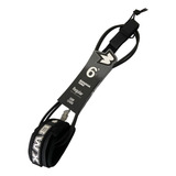 Leash Strep Cordinha Pró Banana Wax 6 Pés Preto