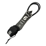 Leash Strep Surf 6  Banana Wax Regular Simples Preto