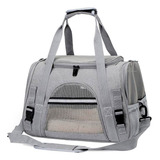 Lebag Whn1 Bolsa De Transporte Avião Pet Para Cães E Gatos Luxo 43cm Cor Cinza