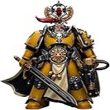 Leboo Joytoy Warhammer 40k Imperial Fists Legion Praetor With Power Sword 4.8 Inch Collectible Model Gifts