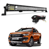 Led Bar Light Farol Milha Led Cree 504w 7d 93cm C Chicote