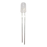 Led Bicolor 5mm Difuso 2 Terminais Vermelho E Verde 25 Un