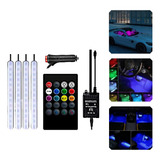 Led Neon Rgb Luz Interno C controle Acessórios Carro Tuning
