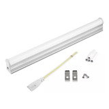 Led Tubular T5 60cm 9w C Calha Acoplada Completa 6000k Luz Branco frio 127 220v