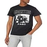 Led Zeppelin Camiseta Masculina Zoso, Preto, Xg