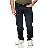 Lee Calça Jeans Masculina Moderna Com Ajuste Slim E Pernas Afuniladas, Crusade - Destruction Features, 34w X 32l
