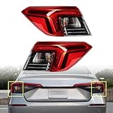 LeeMas Refletor Do Lado Esquerdo Direito Seta Luzes Traseiras De Freio Externo Compatíveis Com Honda Civic Sedan 2022 2023