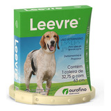 Leevre Coleira Cães G 63cm Antipulga carrap leishm Ouro Fino