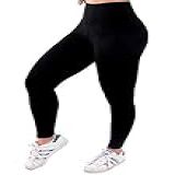 Legging 4 Estações Suplex Básica Fitness Academia  Preto  G 