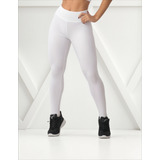 Legging Branca De Algodao