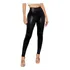 Legging Cirrê Chic Cintura Alta Poliester Lycra Brilhante