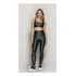 Legging Com Bolso Tecido Shine Riscado Run More