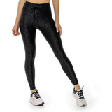 Legging Esportiva Academia Preta Cós Alto