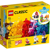 Lego 11013 Classic Blocos Transparentes Criativos
