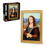 Lego 31213 Blocos De Montar Art Mona Lisa Quantidade De Peças 3800