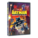 Lego Batman Assunto De Família Dvd Capuz Vermelho