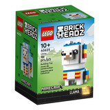 Lego Brickheadz Minecraft 40625 Lhama Pronta Entrega 