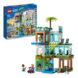 Lego Cidade 60365 City Prédio De Apartamentos Quantidade De Peças 688