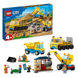 Lego Cidade 60391 Caminhões De Construção