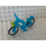 Lego City Bicicleta Modelo Antigo Azul Excelente Estado