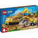 Lego City Caminhões De Construção E