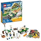 LEGO City Missões De Resgate De Animais Selvagens 60353 Kit De Construção 246 Peças 
