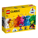 Lego Classic Bricks And Houses Conjunto De 270 Peças
