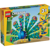 Lego Creator 3 Em 1 Exotic Peacock 31157   355 Unidades