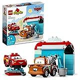 Lego Duplo Carros Da Disney E Pixar Diversão No Lava-jato Com Relâmpago Mcqueen E Mate 10996 (29 Peças)