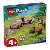 Lego Friends 42634 Trailer De Cavalo E Pônei Com 105 Peças