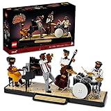 Lego Ideas Jazz Quartet 21334, Set For Adults, Gift For Music Lovers With Band Figures And 4 Instruments: Piano, Double Bass, Trumpet & A Drum Kit