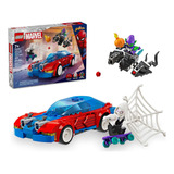 Lego Marvel 76279 Carro De Corrida Spider-man E Duende Verde