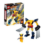 Lego Marvel Armadura Robo Do Wolverine 76202 141 Peças