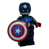 Lego Marvel Vingadores Capitão América Boneco Original