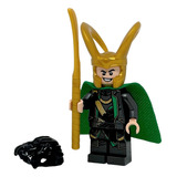 Lego Marvel Vingadores Loki Boneco Original