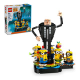 Lego Meu Malvado Favorito 4: Gru E O Modelo Minions