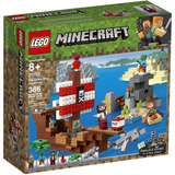Lego Minecraft 21152 Barco Pirata Novo Pronta Entrega