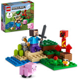 Lego Minecraft A Emboscada Do Creeper 72 Peças 21177