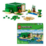 Lego Minecraft Casa Tartaruga De Praia