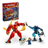 Lego Ninjago Robô Elemental Do Fogo Do Kai 71808