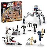 LEGO Set Star Wars TM 75372 Pacote De Combate Clone Trooper E Battl 215 Peças