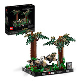 Lego Star Wars 75353 Diorama Perseguição De Speeder Em Endor