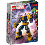 Lego Super Heroes 76242 Armadura Robô Thanos Mech Marvel 